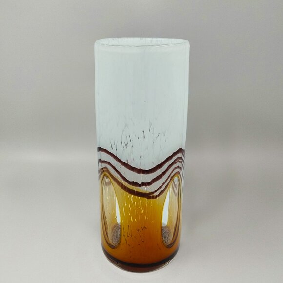 1970s Vase in Murano Glass By LineaArt. Made in Italy - Picture 4 of 10